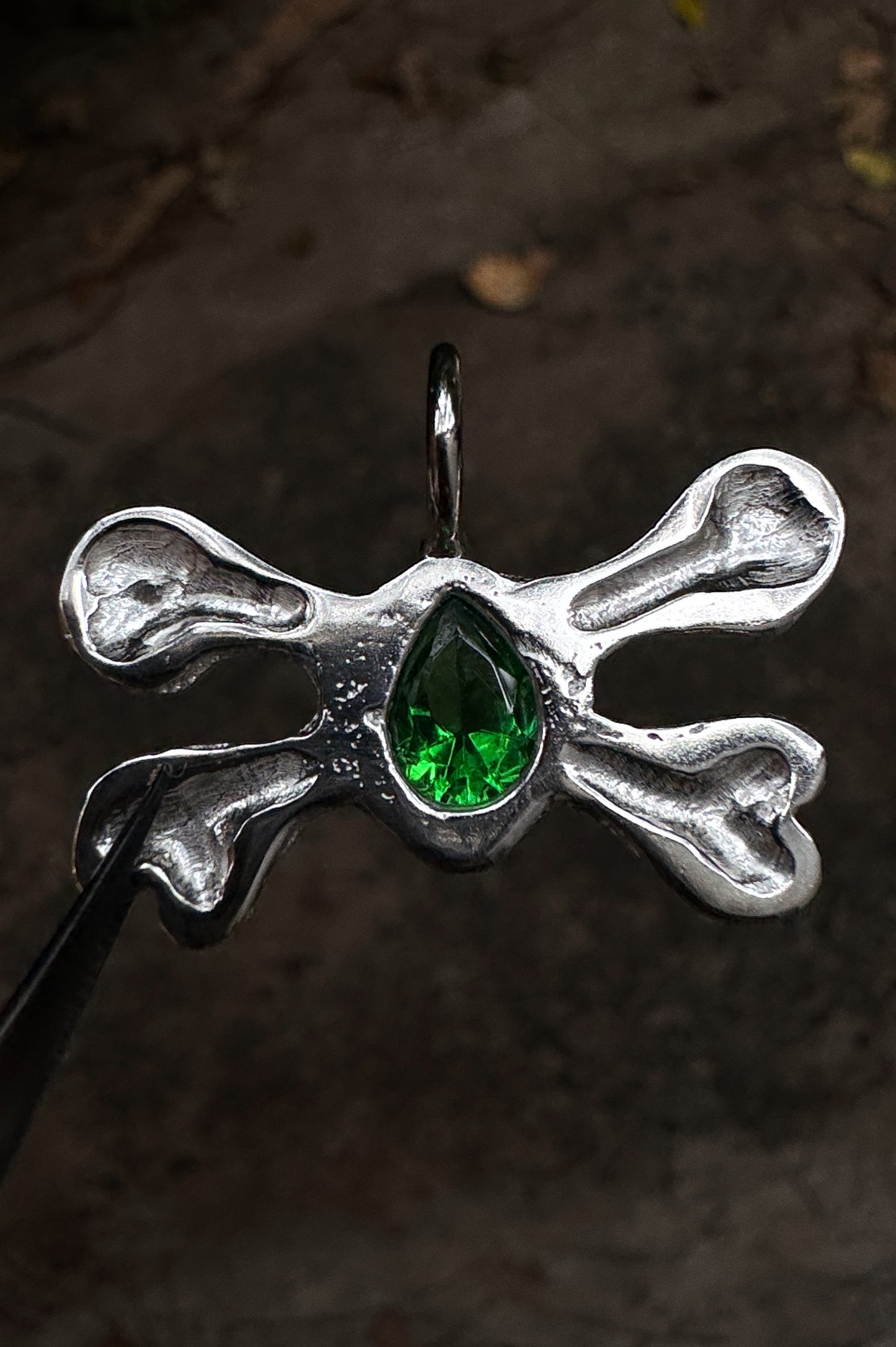 crossbones pendant