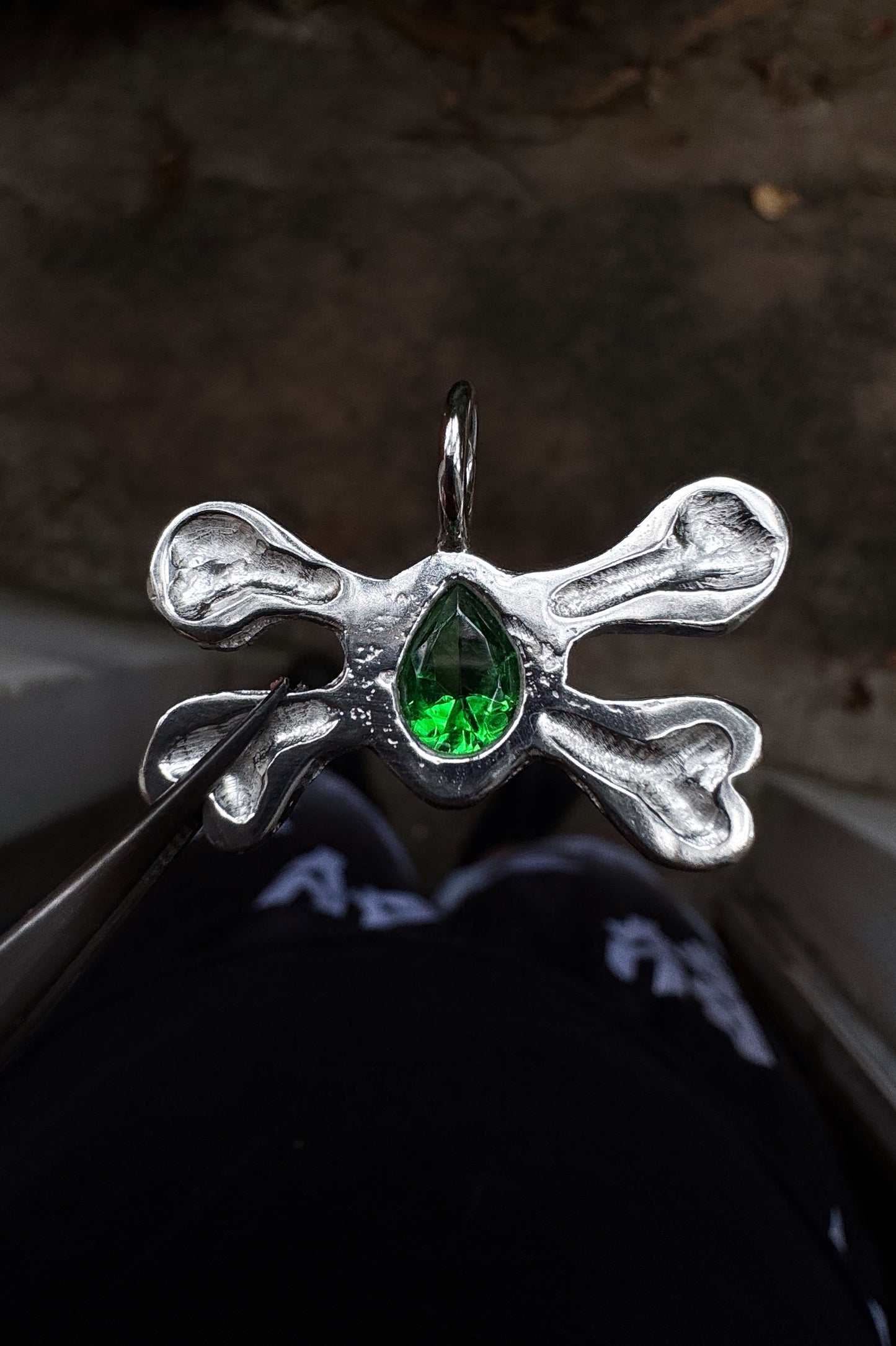 crossbones pendant