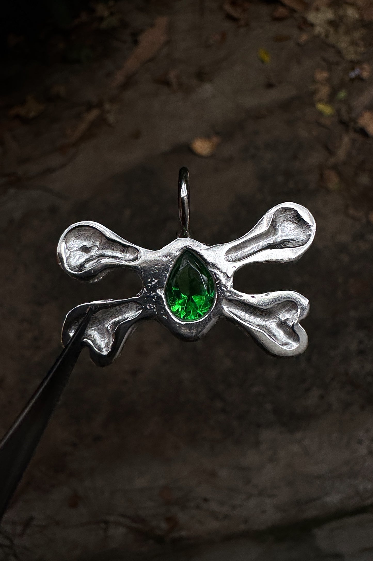 crossbones pendant