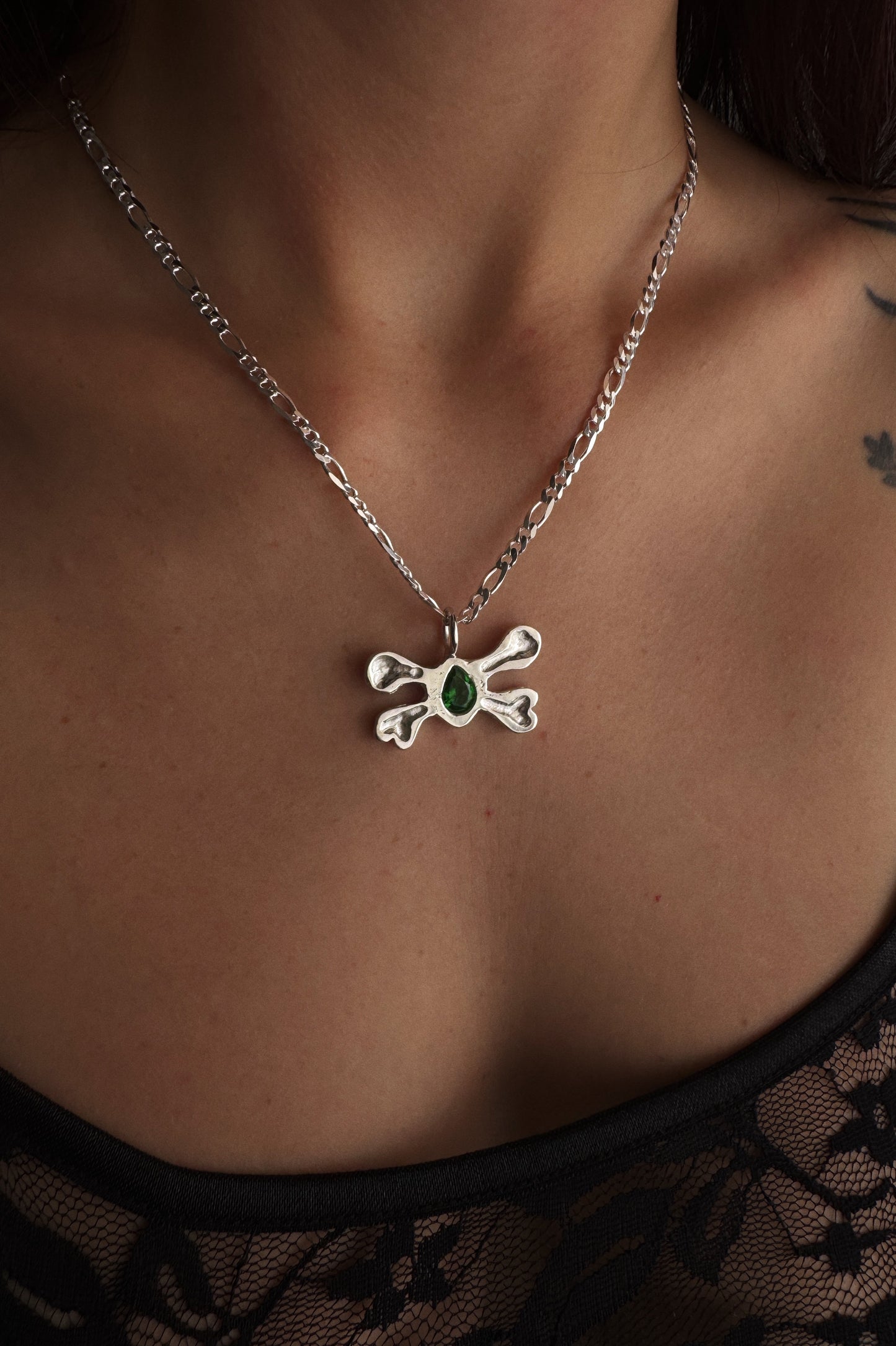 crossbones pendant