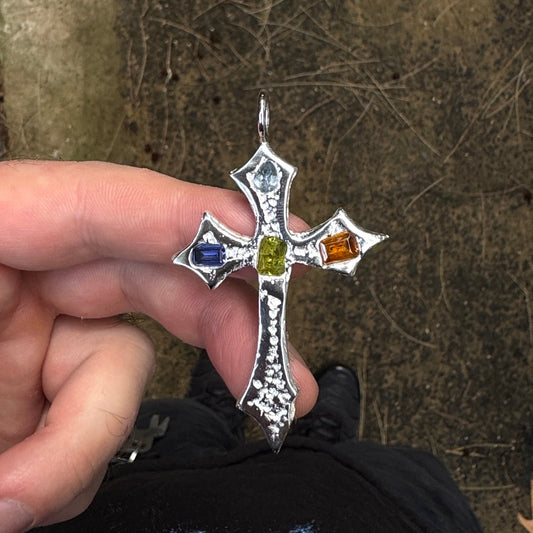 melody cross pendant
