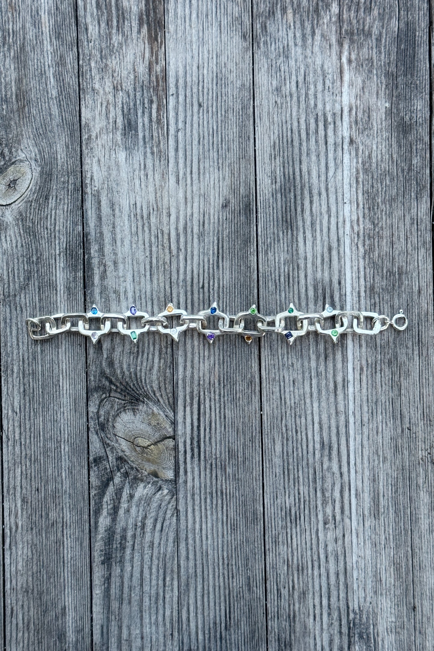 ready to ship / 20cm spiked bracelet