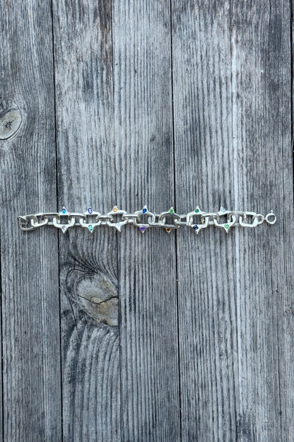 ready to ship / 20cm spiked bracelet